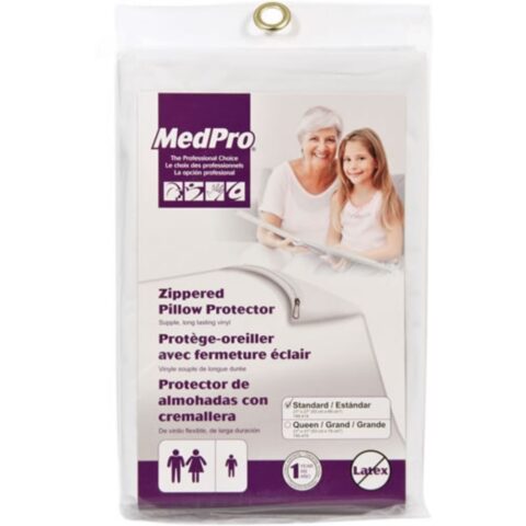 MedPro® Vinyl Zippered Pillow Protector, 21" x 27"