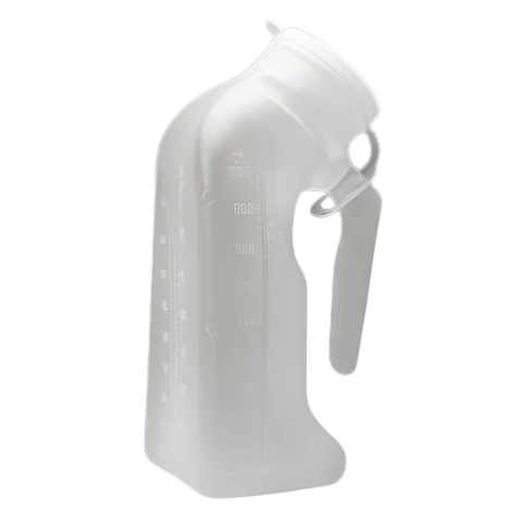 Medegen® Male Urinal with Lid Transparent 1 qt (Per Each)