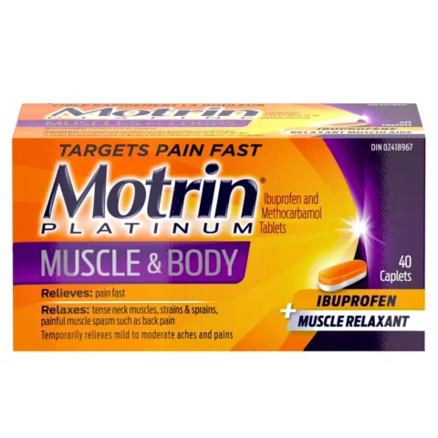 Motrin® Platinum Muscle & Body Pain Relief (1 Box 40 Caplets)