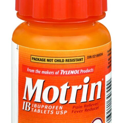 Motrin: Ibuprofen Easy Open Bottle 200 mg
