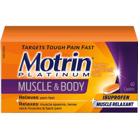 Motrin Platinum Muscle & Body Caplets - 40's
