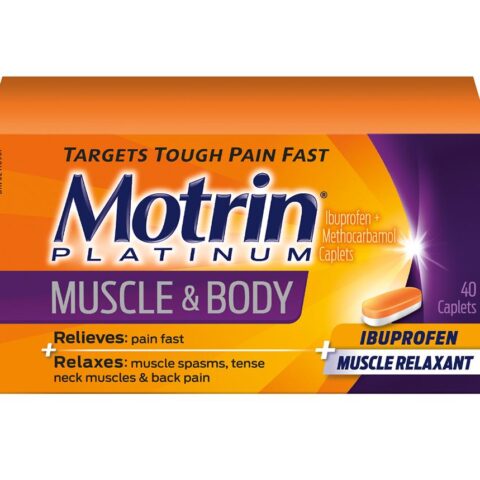 MOTRIN®: Platinum Muscle & Body Caplets for Body Pain Relief