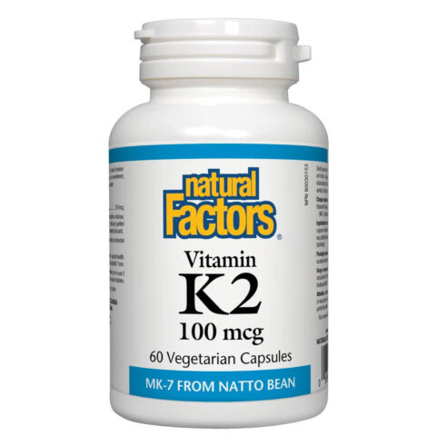 Natural Factors: Vitamin K2 100 mcg