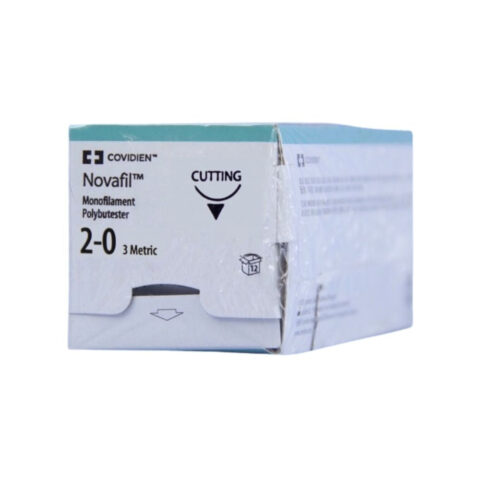 NOVAFIL™ Monofilament Polybutester Sutures, 2-0, CE-6/C-14 Needle