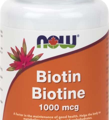 NOW: Biotin 1,000 mcg Capsules