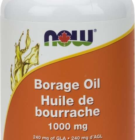 NOW: Borage Oil 1,000 mg Softgels