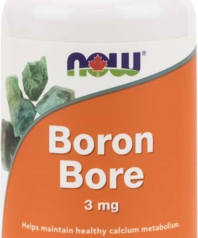 NOW: Boron 3mg Veg Capsule