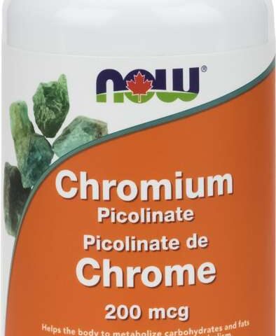 NOW: Chromium Picolinate 200 mcg Capsules