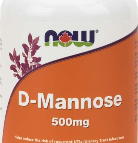 NOW: D-Mannose 500mg Veg capsule