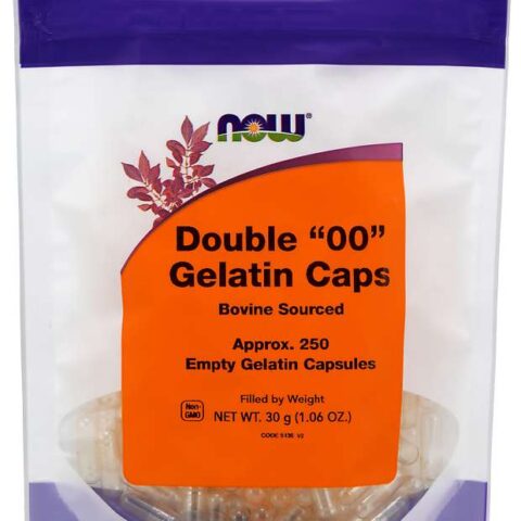NOW: Empty Gelatin Size 00 Capsules