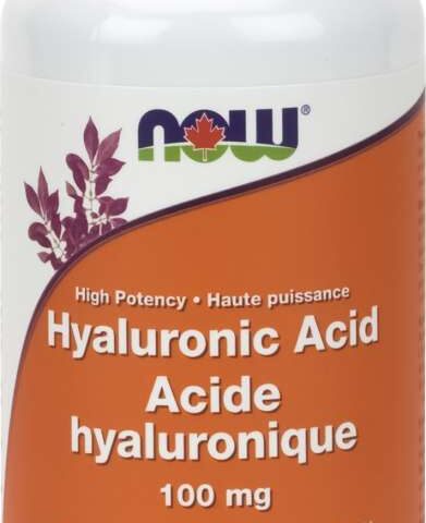 NOW: Hyaluronic Acid 100 mg Veg Capsules