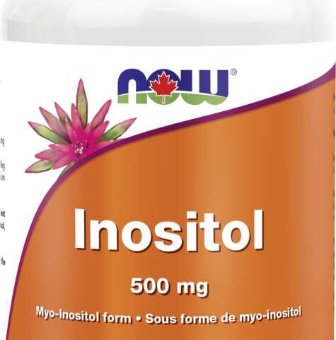 NOW: Inositol 500 mg Veg Capsules