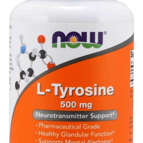 NOW: L-Tyrosine 500 mg Capsules
