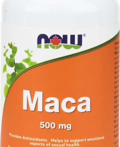 NOW: Maca 500 mg Veg Capsules
