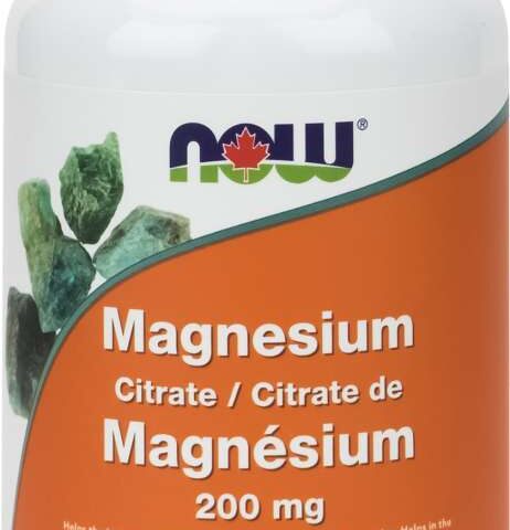 NOW: Magnesium Citrate 200 mg Tablets