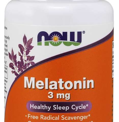 NOW: Melatonin 3 mg Veg Capsules