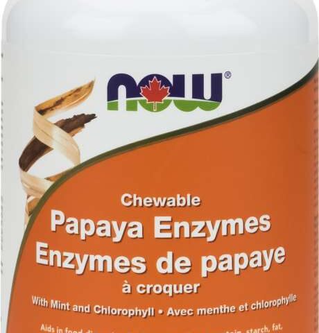 NOW: Papaya Enzymes Chewable Lozenges