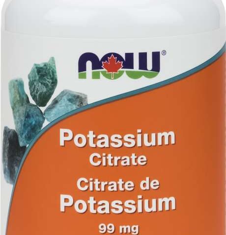 NOW: Potassium Citrate 99 mg Capsules