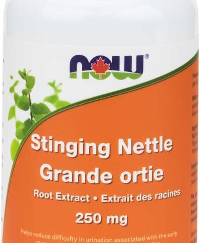 NOW: Stinging Nettle Root Extract 250 mg Veg Capsules