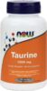 NOW: Taurine 1,000 mg Veg Capsules