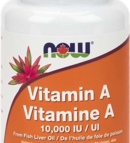 NOW: Vitamin A 10,000 IU Softgels