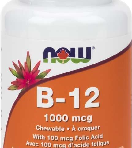 NOW: B-12 1,000 mcg Chewable Lozenges