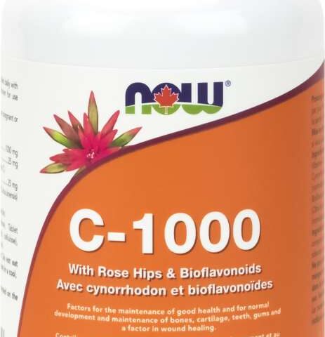 NOW: C-1,000 with Rose Hips & Bioflavonoids Tablets