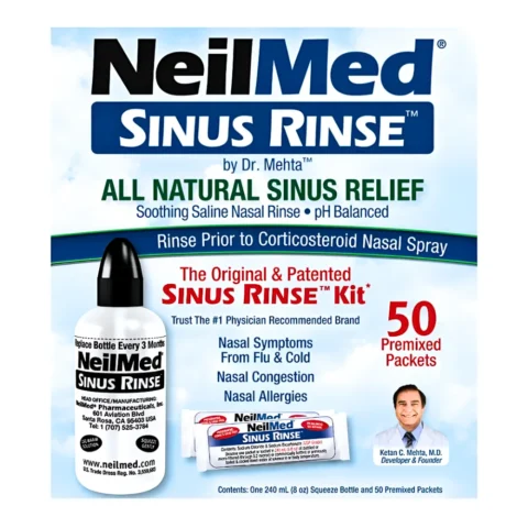 NeilMed® Sinus Rinse Kit (1 Kit 50 Packets)