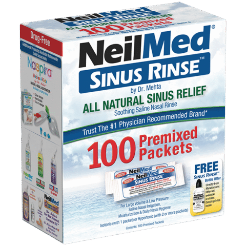 NeilMed: Sinus Rinse Refills 100 Packets