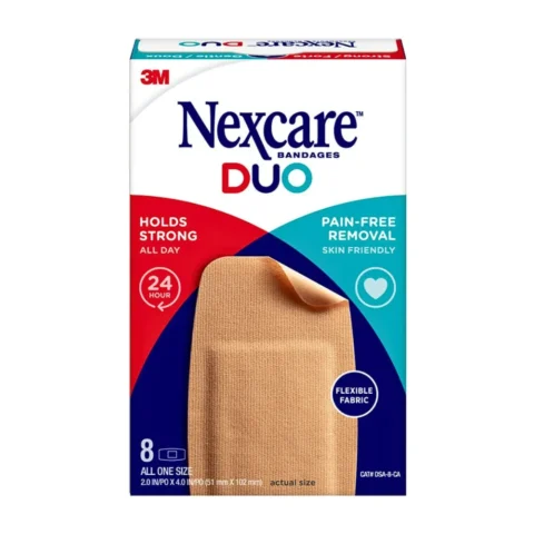3M Nexcare® Duo Knee & Elbow Bandages 8 Count (1 Box 8ct)