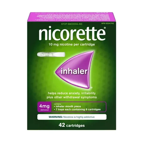 Nicorette Smoking Cessation Inhaler