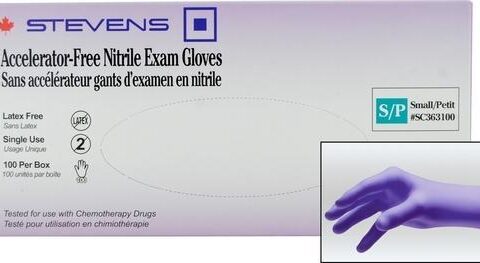 Nitrile Exam Gloves Accelerator-Free - Non-Sterile