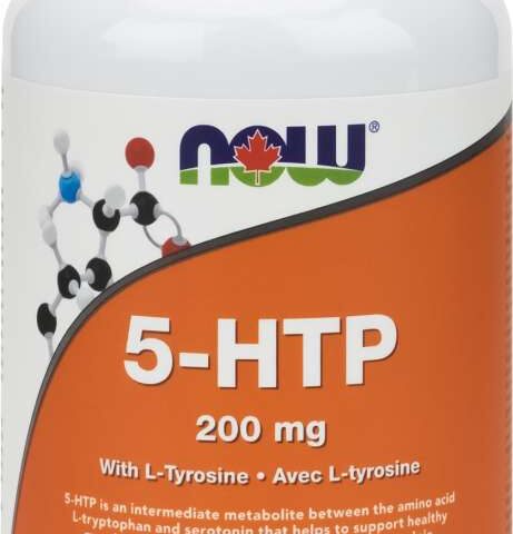 NOW: 5-HTP 200 mg with Tyrosine Capsules