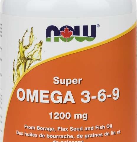 NOW: Super Omega 3-6-9 1200 mg Softgels