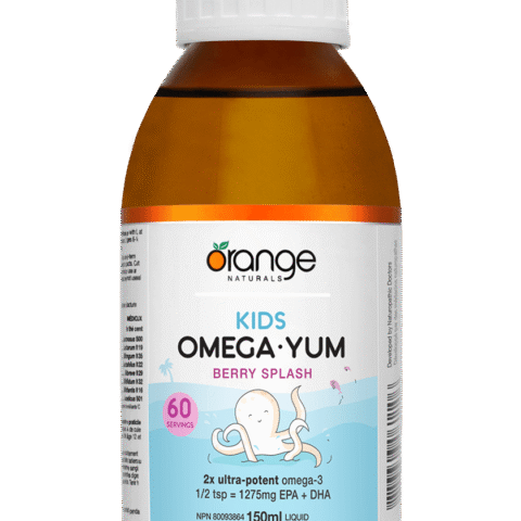 Orange Naturals: KIDS Omega-Yum Berry Splash