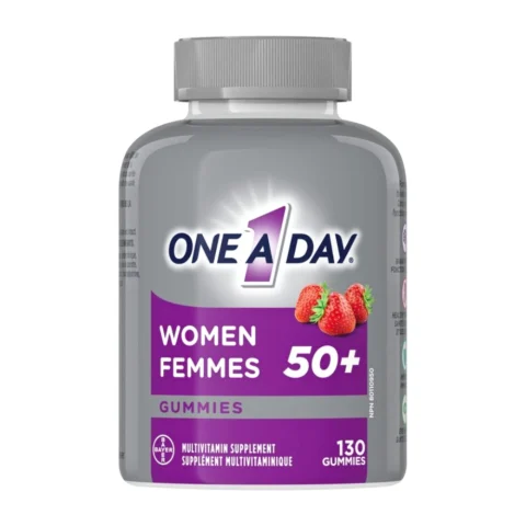 One A Day® Women 50 Plus Multivitamin Gummies (1 Bottle 130 Gummies)