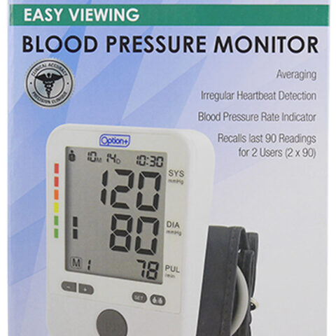 Option+: Easy Viewing Blood Pressure Monitor