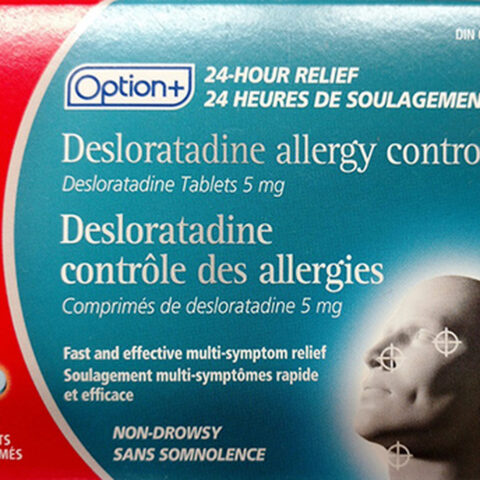 Option+: Desloratadine Allergy Control Tablets | 30 Tablets