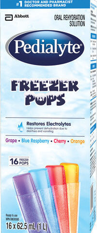 PEDIALYTE ELECTROLYTE FREEZE POPSPEDIALYTE ELECTROLYTE FREEZE POPS
