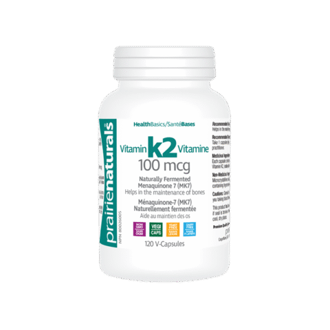 Prairie Naturals: Vitamin K2 100 Mcg