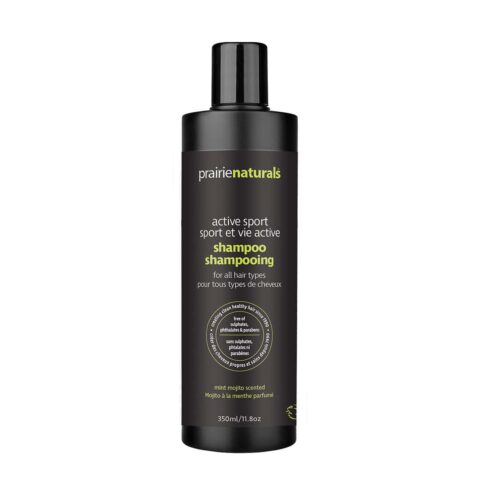 PRAIRIE NATURALS MENS SPORT SHAMPOO 350MLPRAIRIE NATURALS MENS SPORT SHAMPOO 350ML