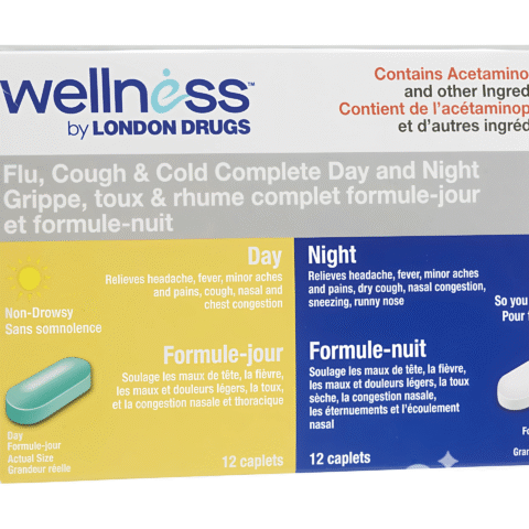 Wellness by London Drugs Cold & Flu Day & Night - 24's