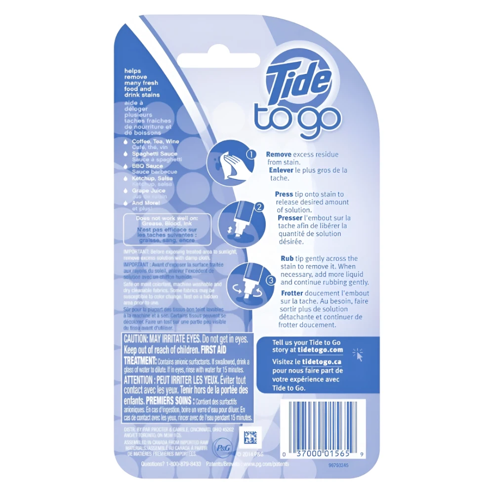 Portable Tide® To Go Instant Stain Pen (Per Each)
