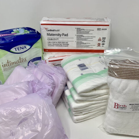Postpartum Maternity Pads KIT ~ best for homebirth