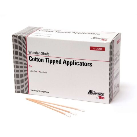 Pro Advantage® Cotton Tipped Applicators, 3" Non-Sterile (Bag 100 pcs)