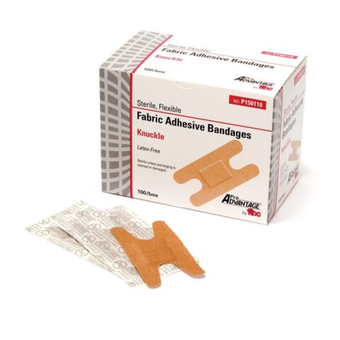 Pro Advantage® Fabric Adhesive Bandages, 1 ½” x 3” Knuckle (Box 100 pcs)