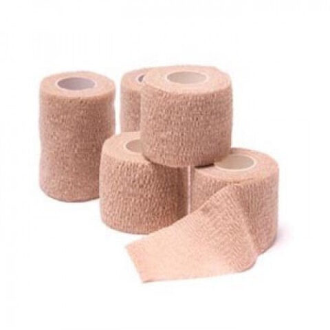 Pro Advantage® Self-Adherent Bandage Rolls, Tan, 1" (Box 30 pcs)