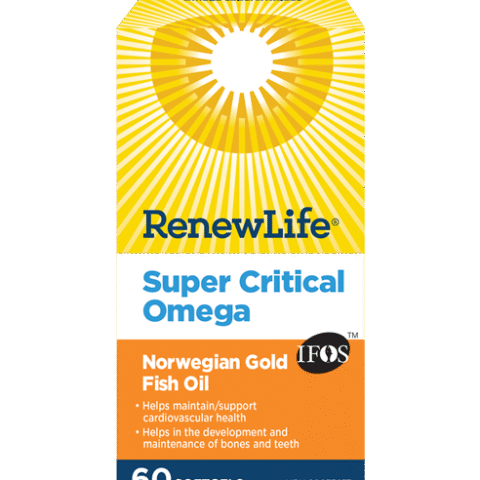 Renew Life®: Super Critical Omega Norwegian Gold, Fish Oil and Omega 3’s