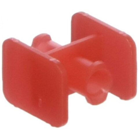PharmaSystems® Rapid Fill Connector, Luer Lock to Luer Lock, Red