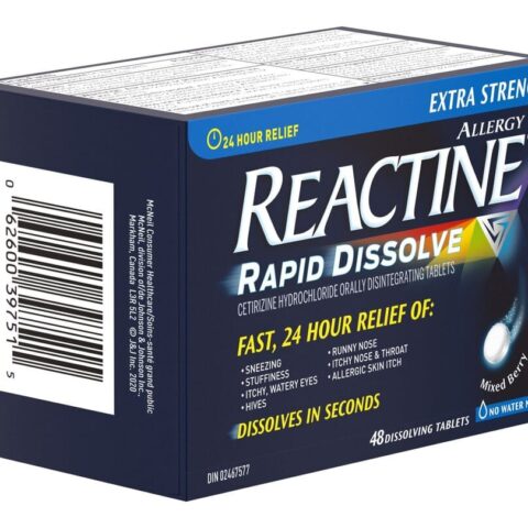 Reactine Allergy Rapid Dissolving Tablets - 48's